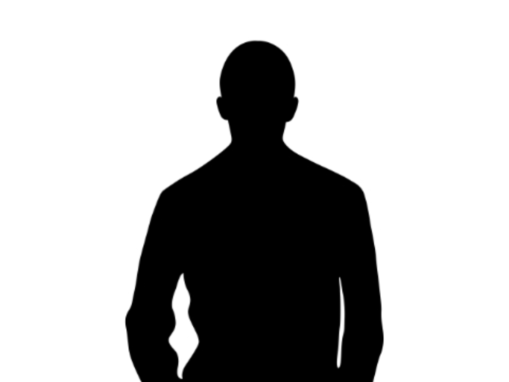 man portrait silhouette